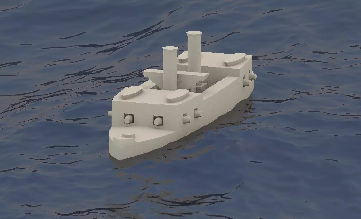 Brazilian Ironclad Cabral 3D print model_0