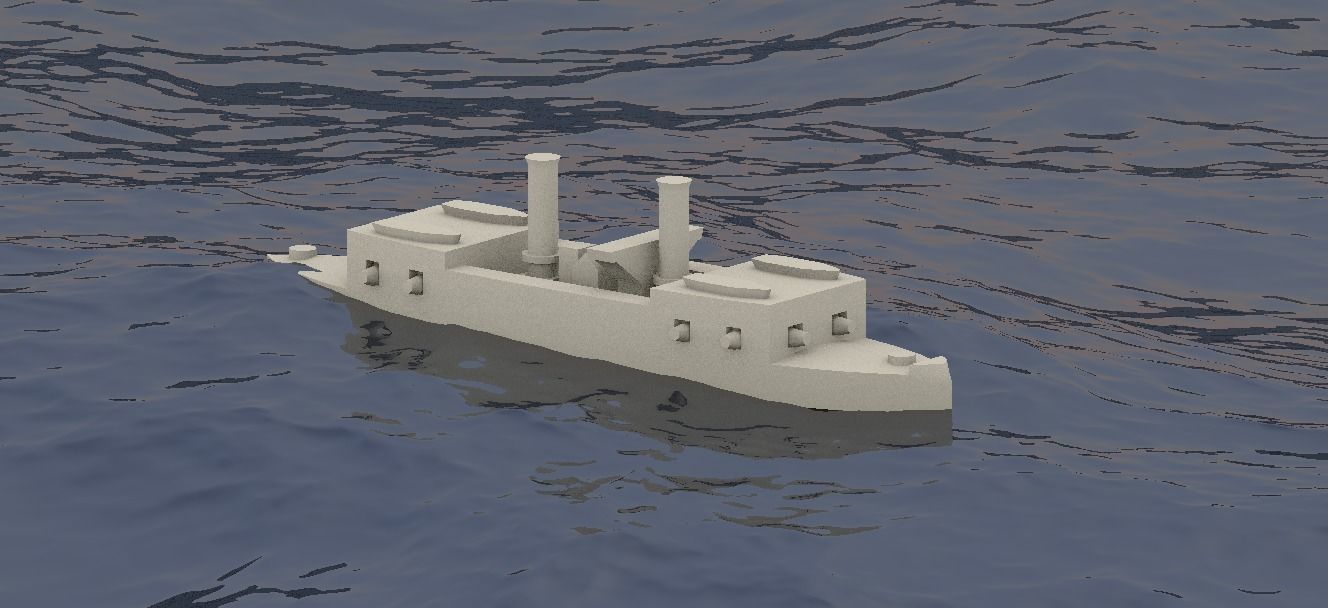 Brazilian Ironclad Cabral 3D print model_10