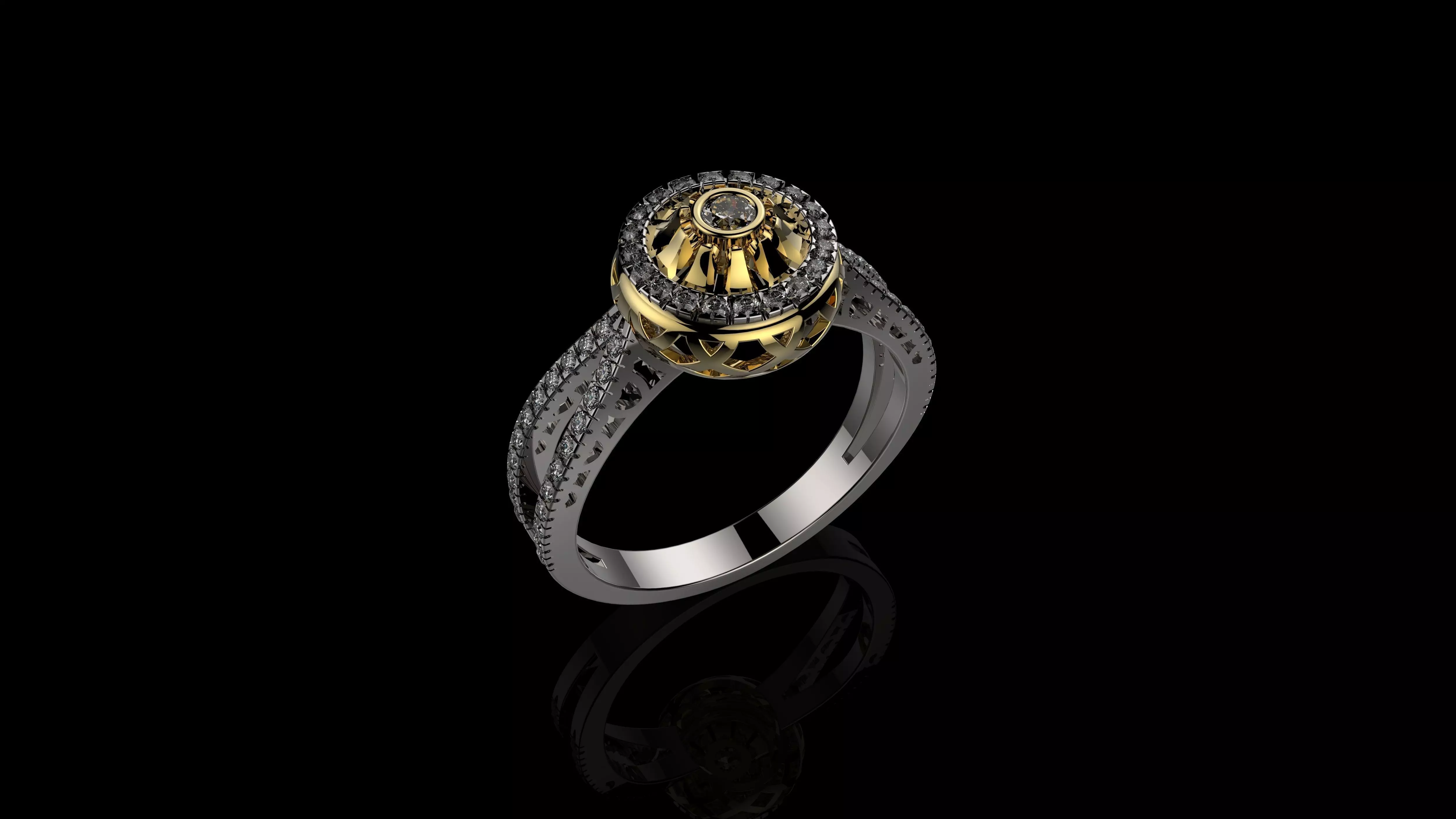 RINGS J 111 3D print model_0