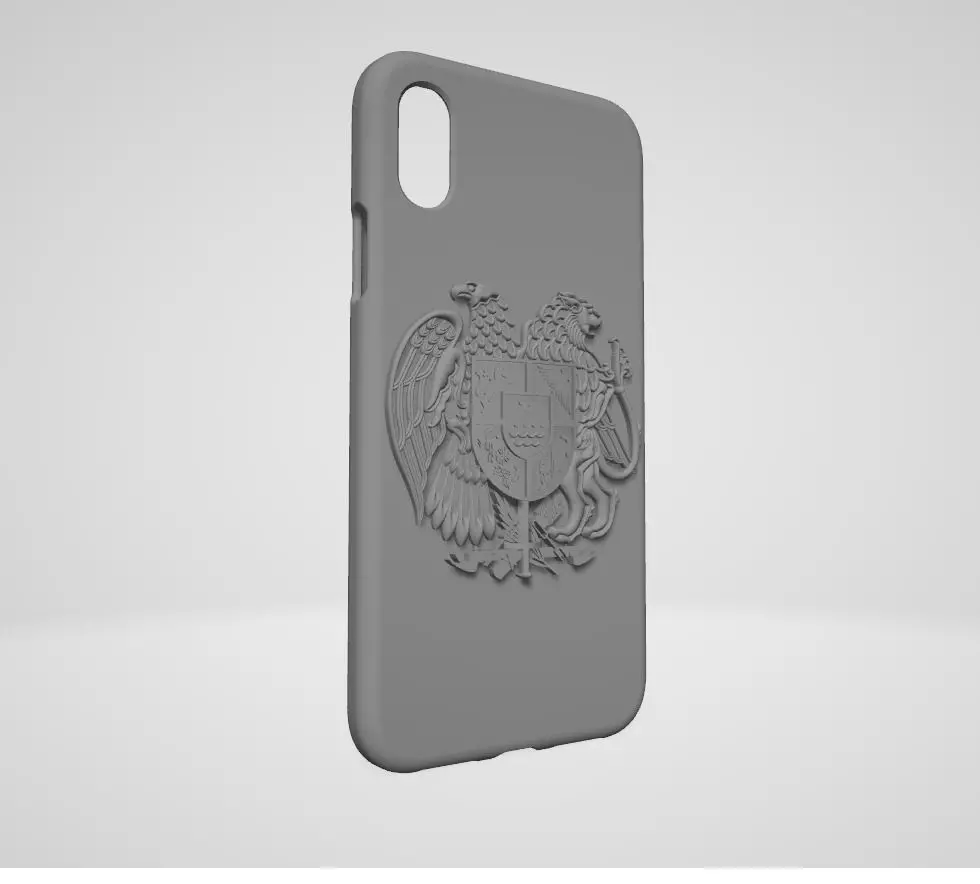 Iphone X case Armenian version 3D print model