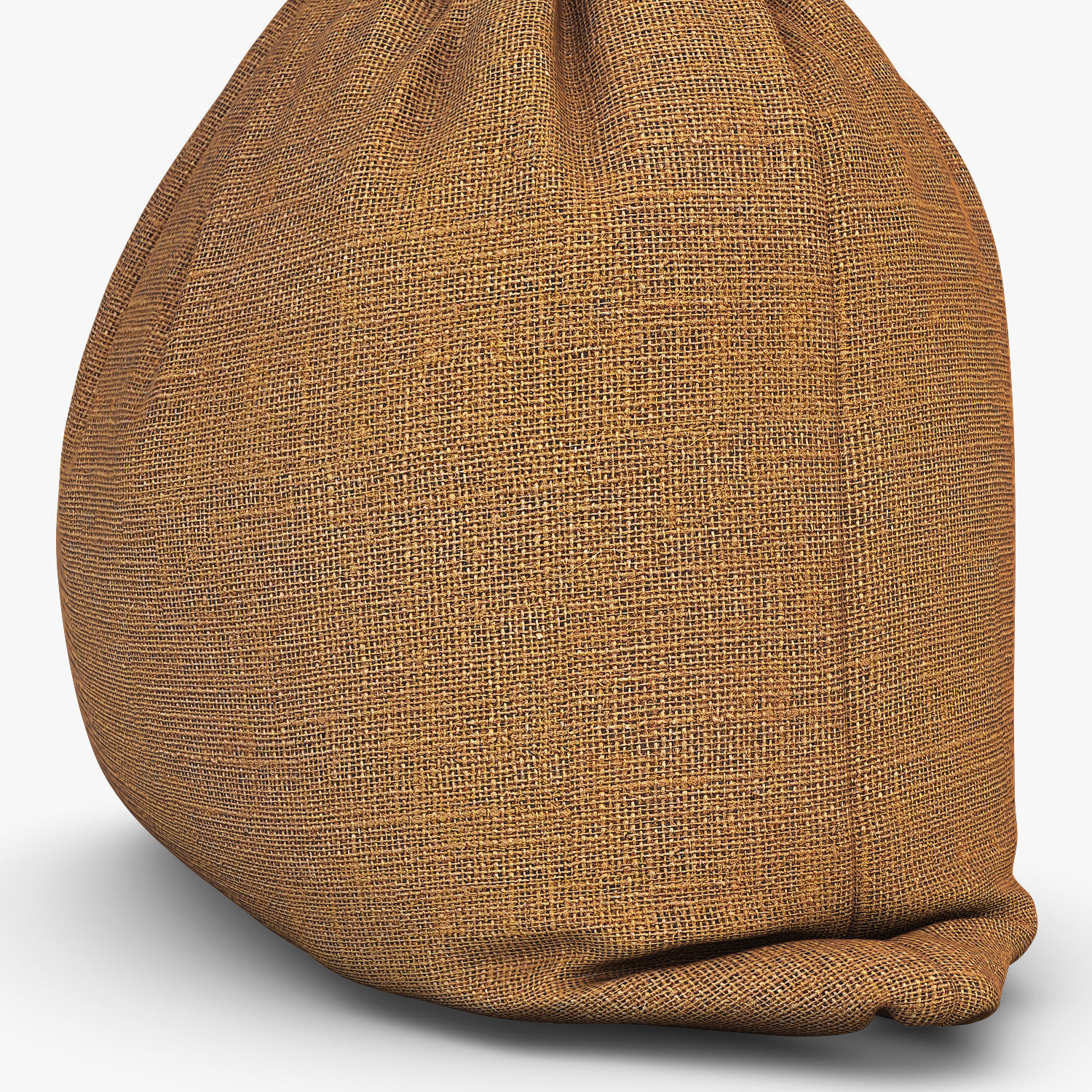 Sack v 3 burlap bag 3D model_17