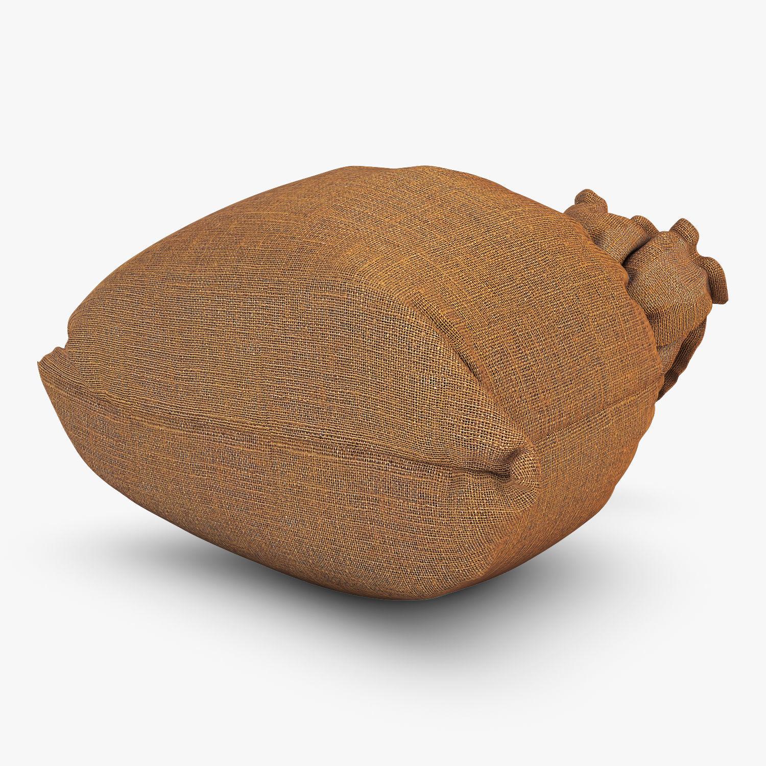 Sack v 3 burlap bag 3D model_11
