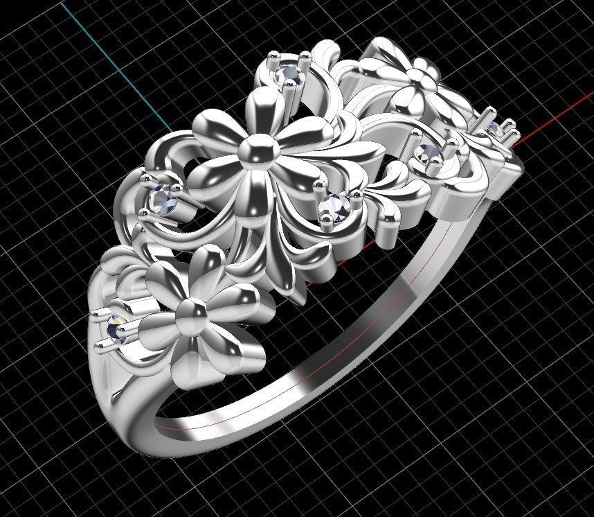 Ring 63 3D print model_13