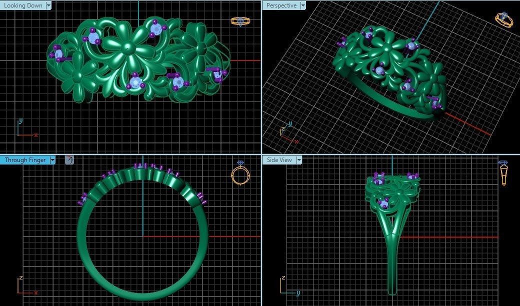 Ring 63 3D print model_3