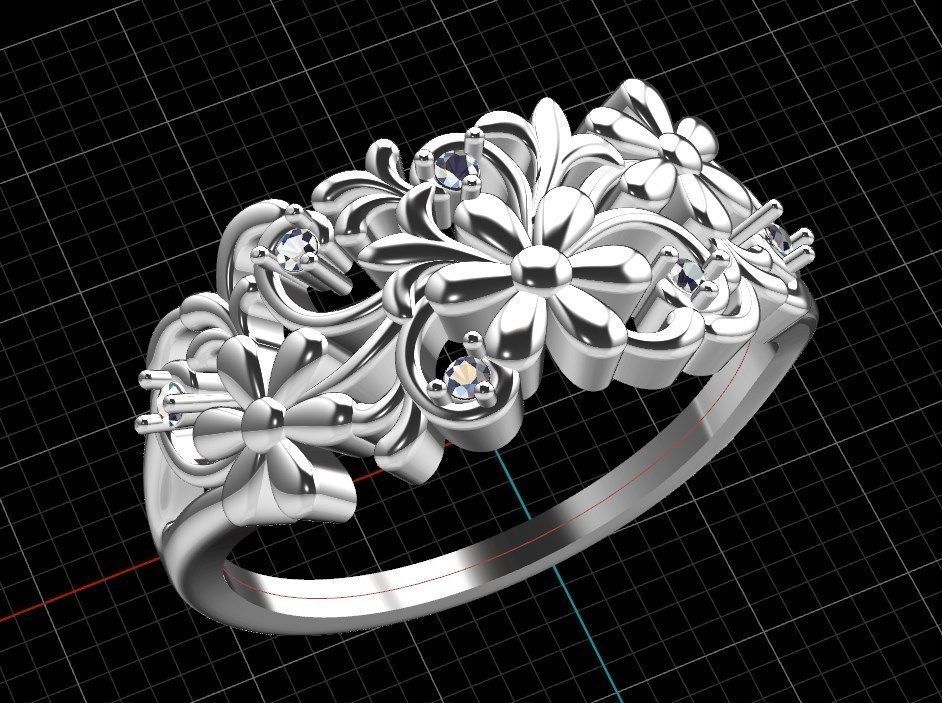 Ring 63 3D print model_14