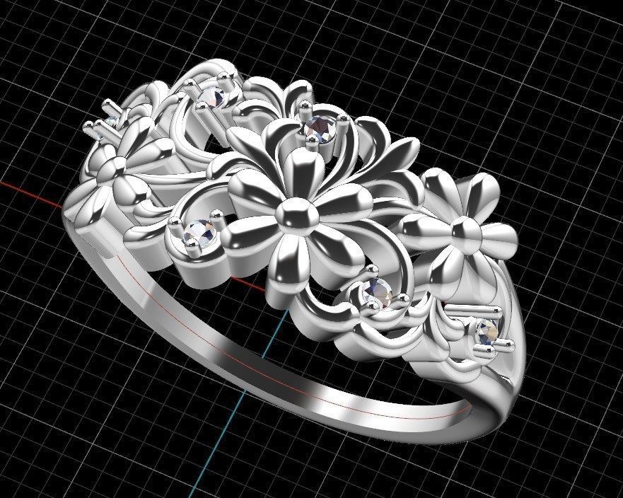 Ring 63 3D print model_12