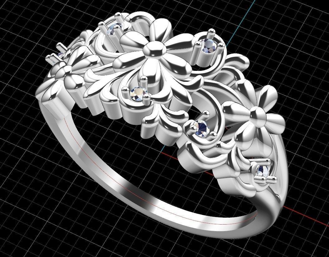 Ring 63 3D print model_11