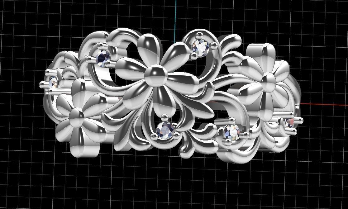 Ring 63 3D print model_10