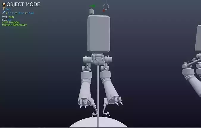 Robotic Helper V1  Nier Automata  Free 3D model Robotic Helper V1  Nier Automata  Free 3D model