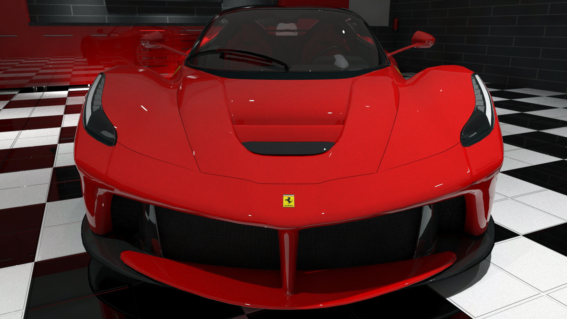 Ferrari LaFerrari 3D model_14