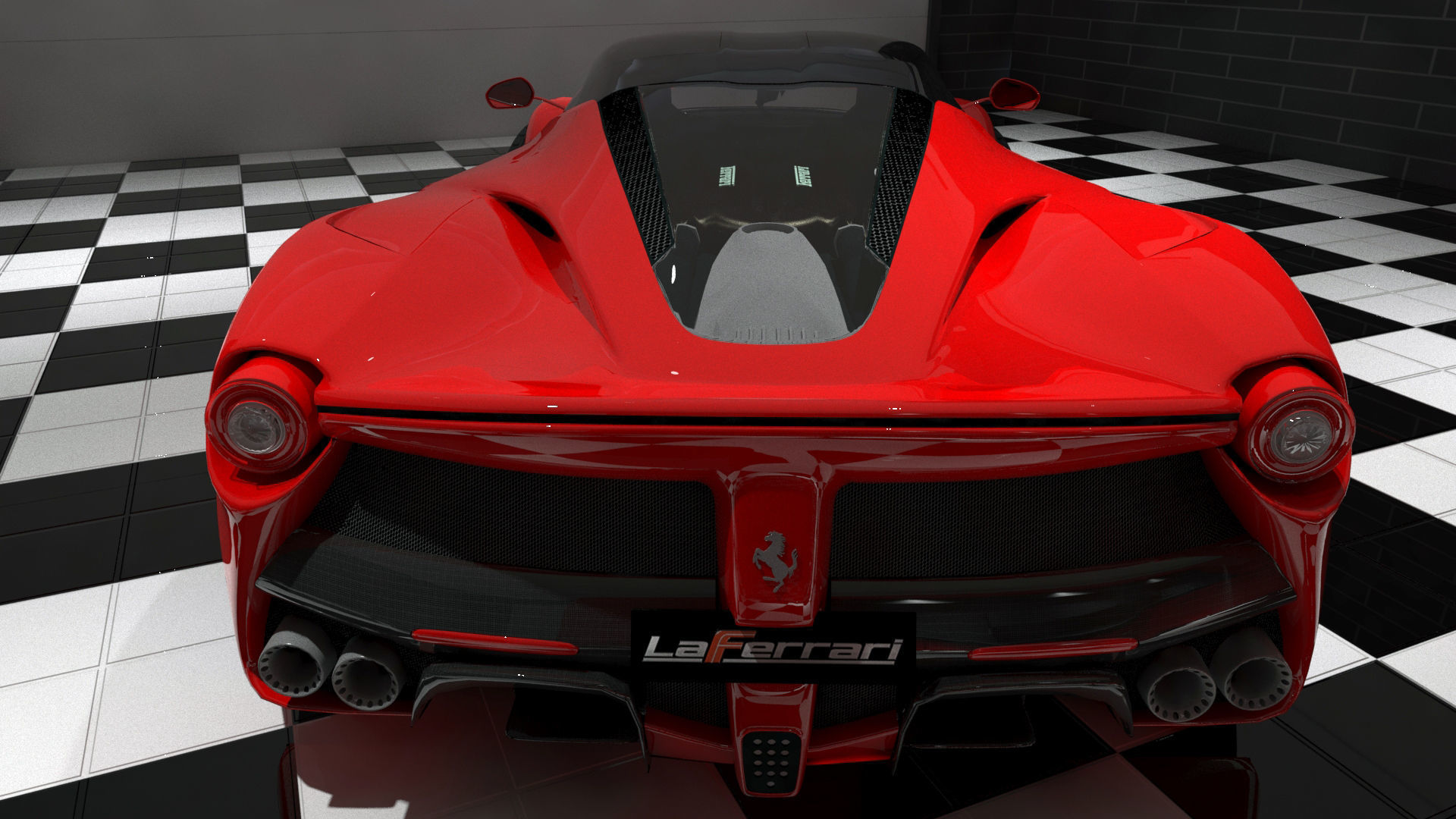 Ferrari LaFerrari 3D model_10