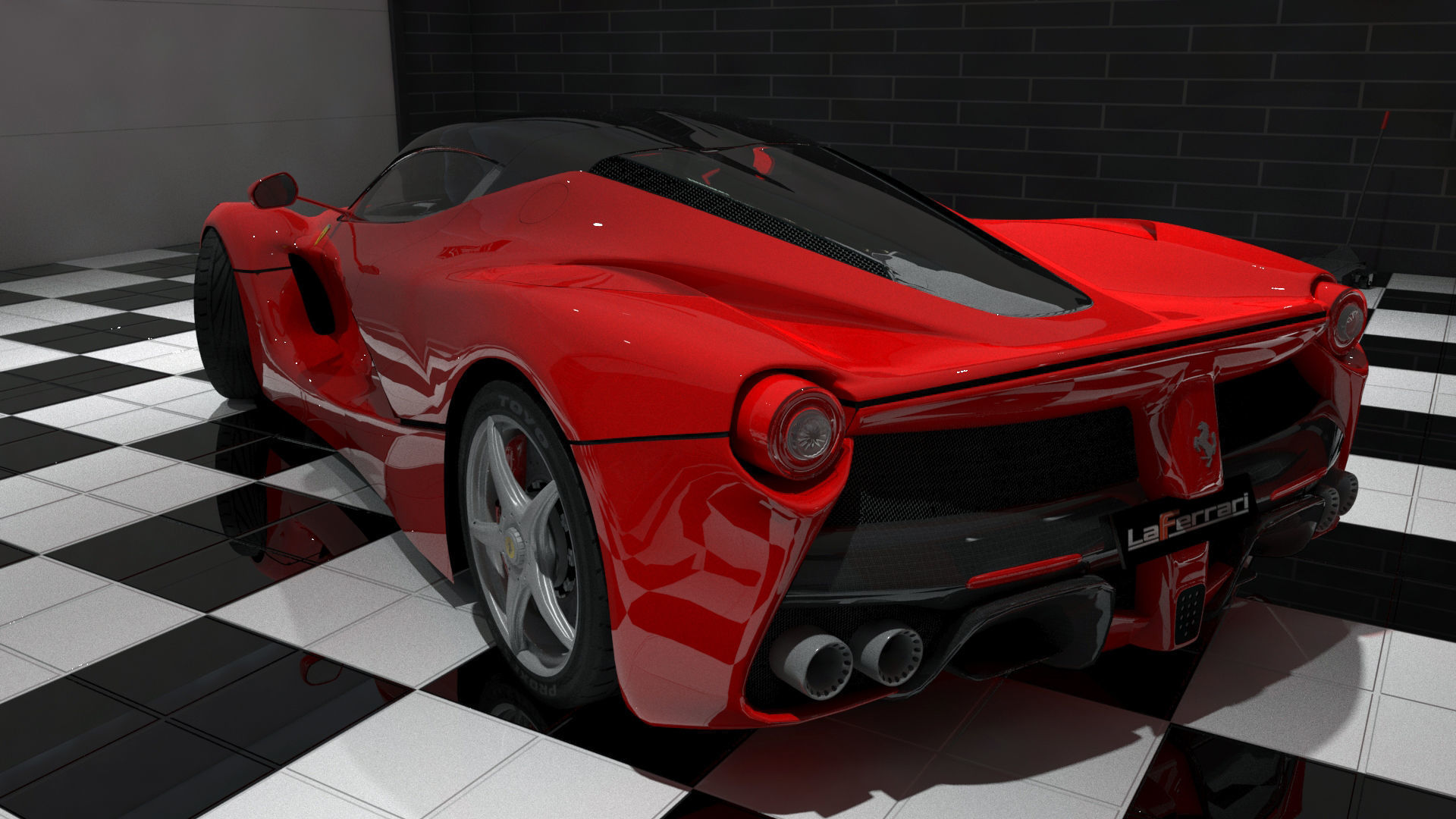 Ferrari LaFerrari 3D model_15