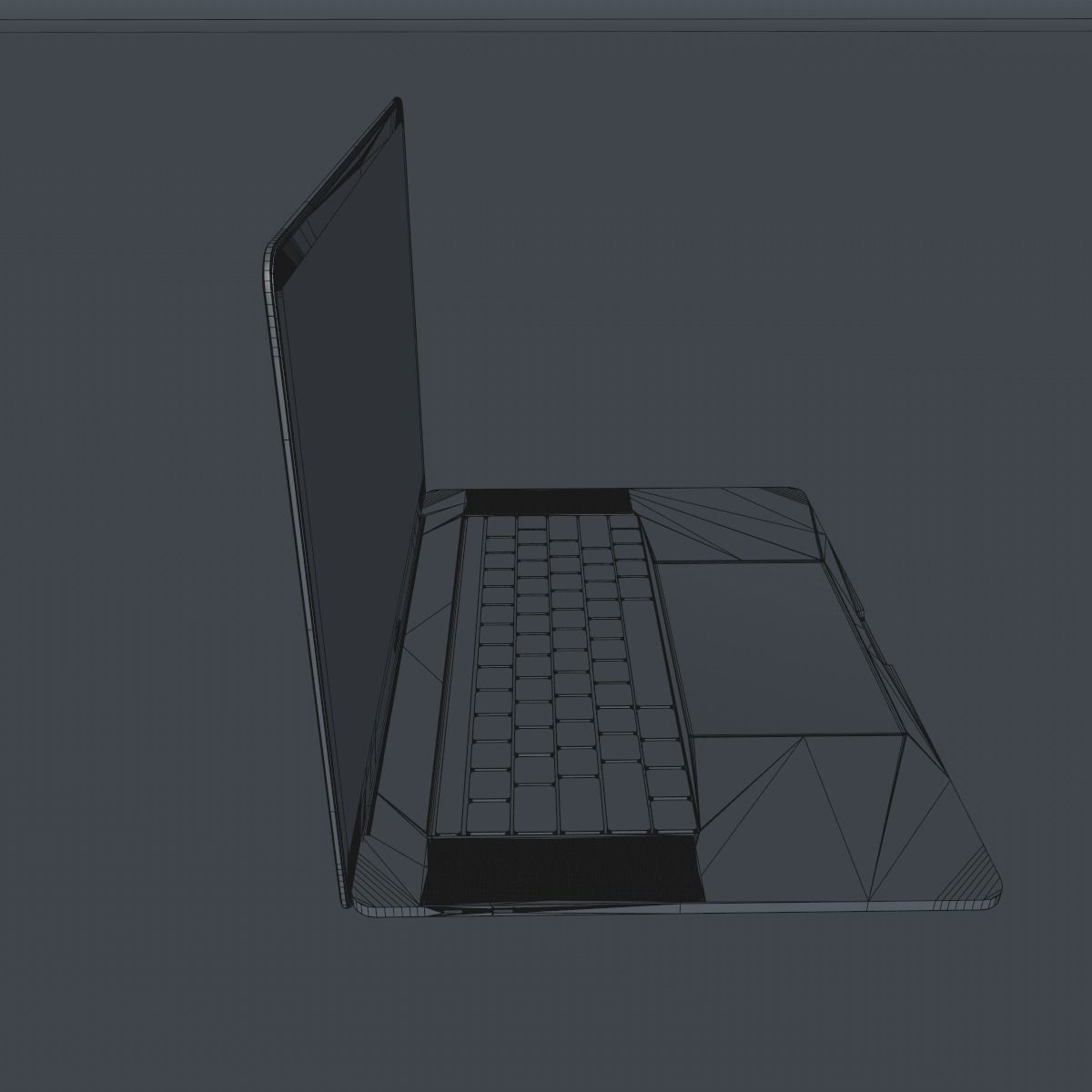 Macbook pro 3D model_10