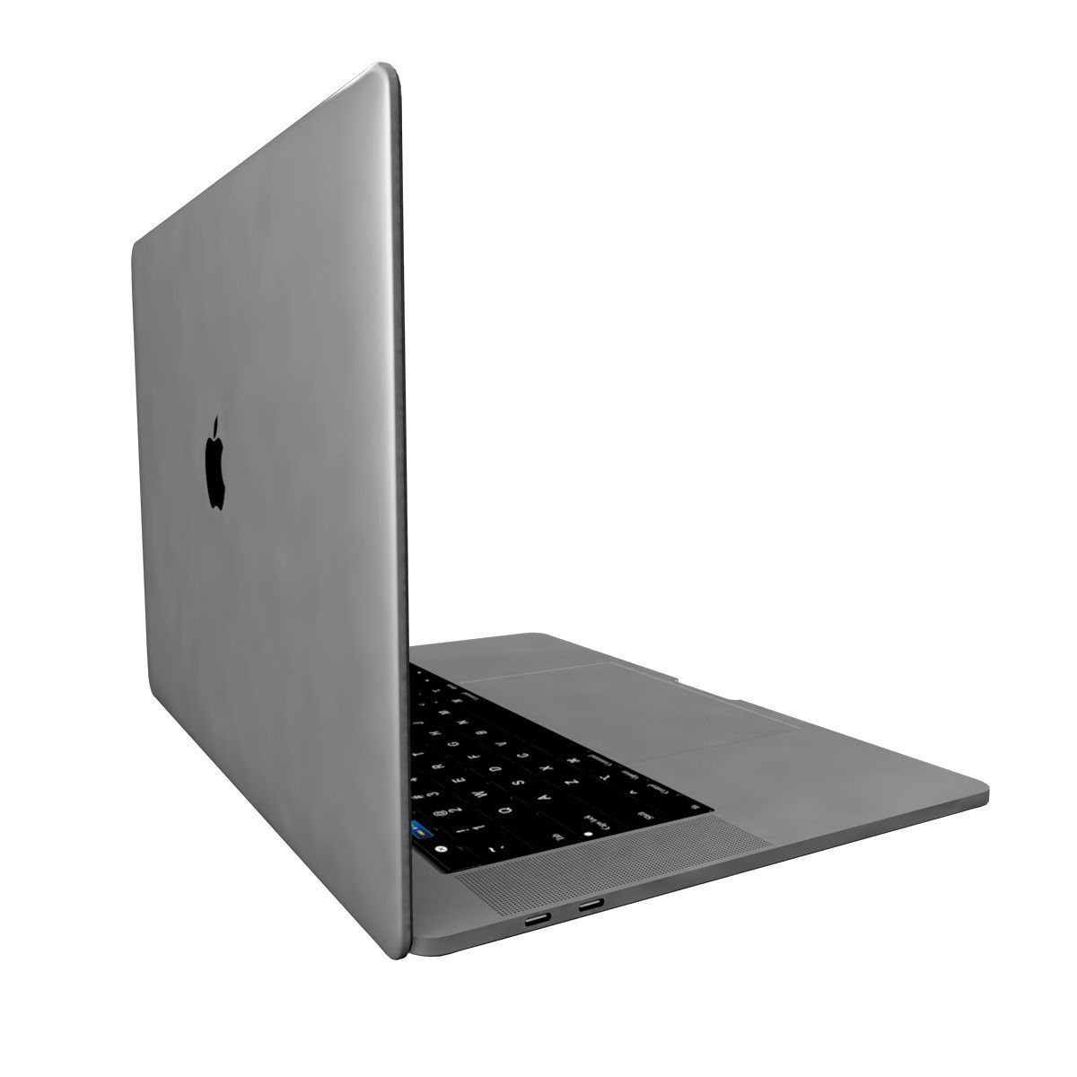 Macbook pro 3D model_1