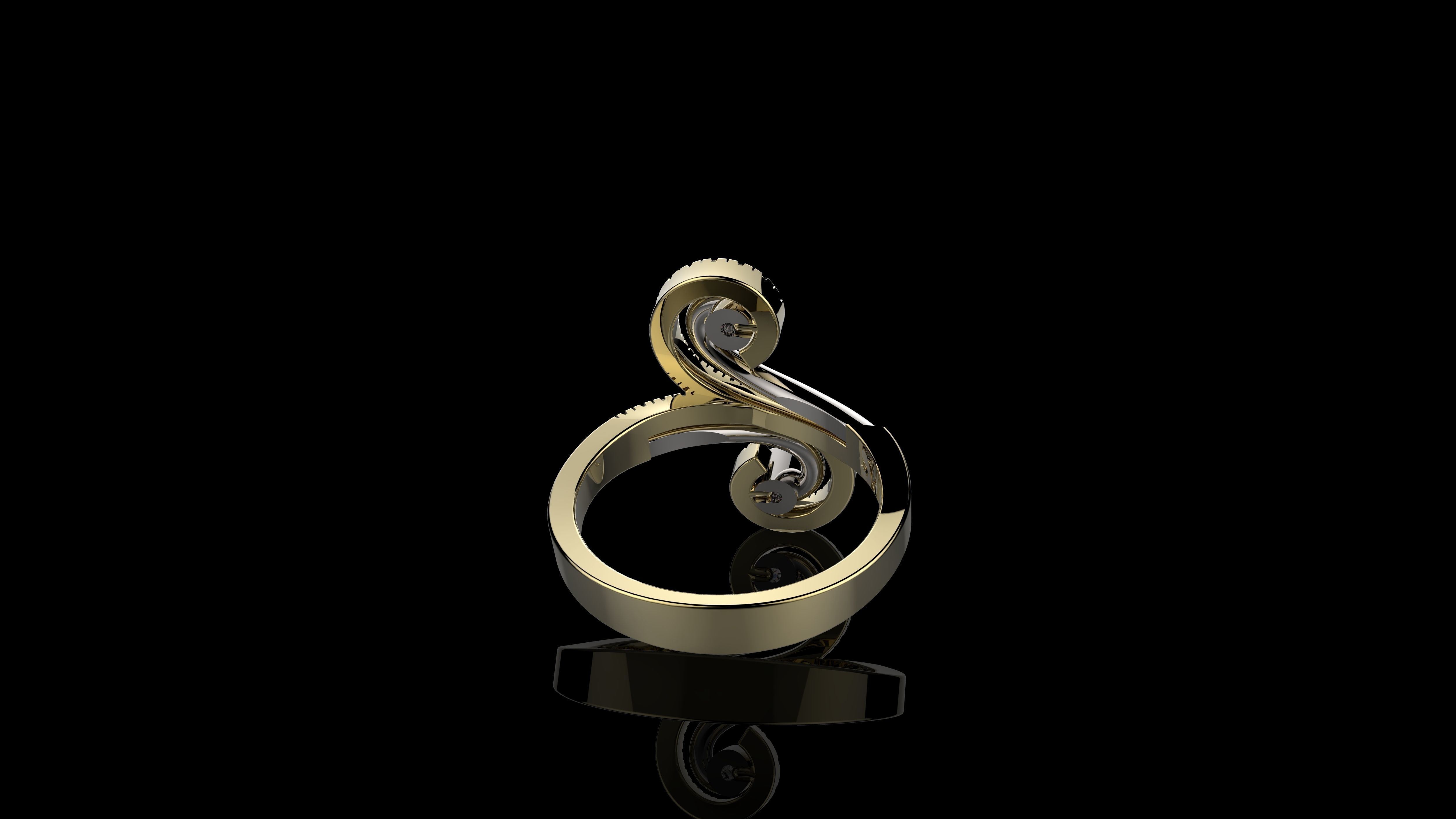 RINGS J222 3D print model_6