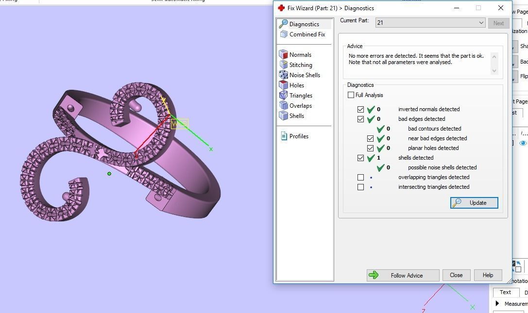 RINGS J222 3D print model_10