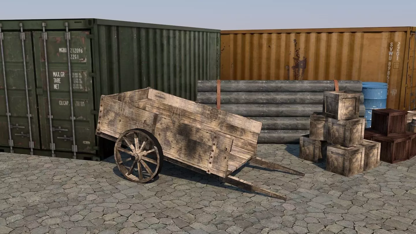 Game assets Free low-poly 3D model