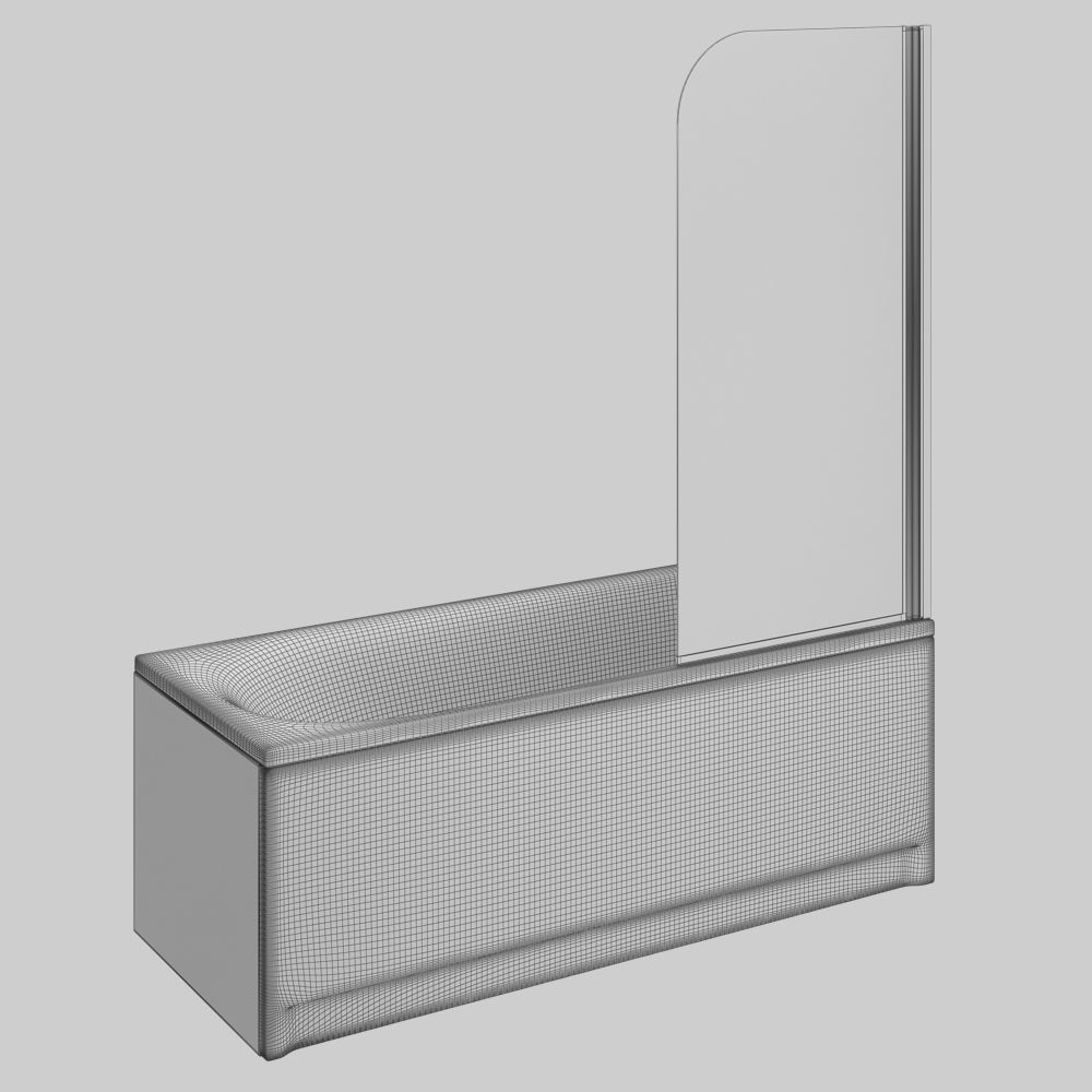 Set of baths Cersanit set 24 -Flavia -Intro -Lana 3D model_14