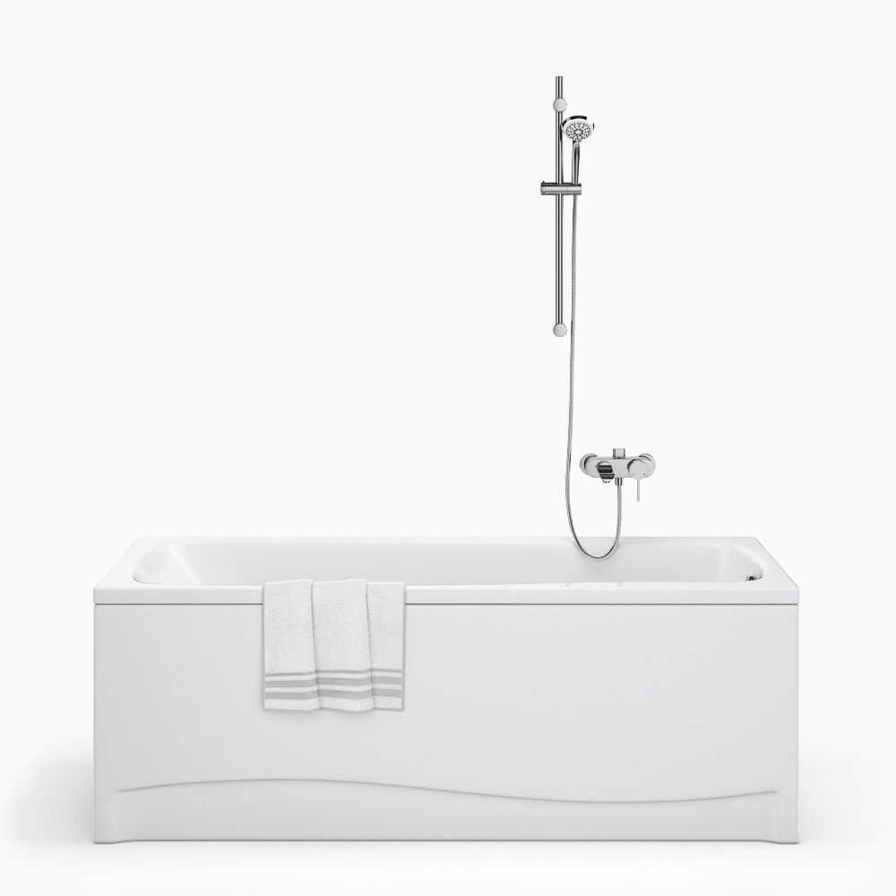 Set of baths Cersanit set 24 -Flavia -Intro -Lana 3D model_4