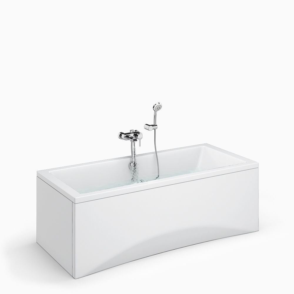 Set of baths Cersanit set 24 -Flavia -Intro -Lana 3D model_6