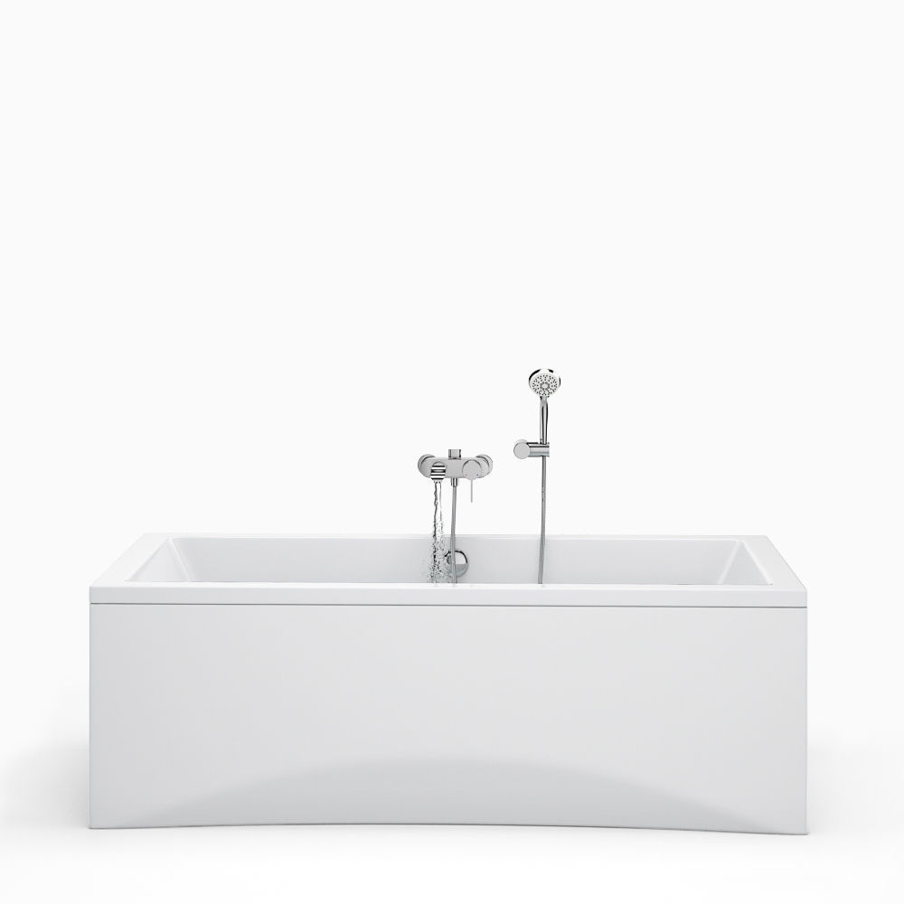 Set of baths Cersanit set 24 -Flavia -Intro -Lana 3D model_7