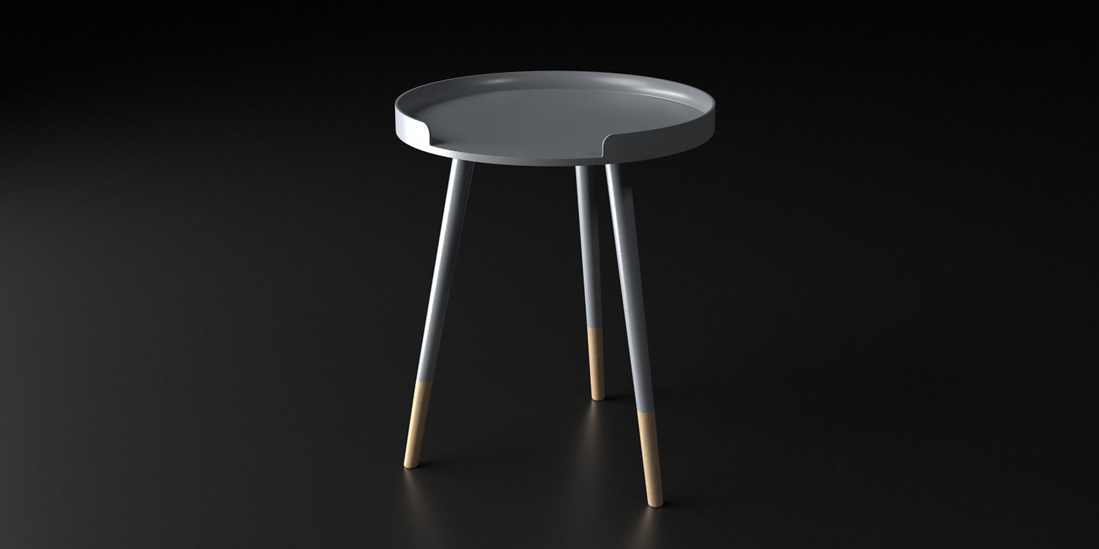 Tables collection two side 3D model_10