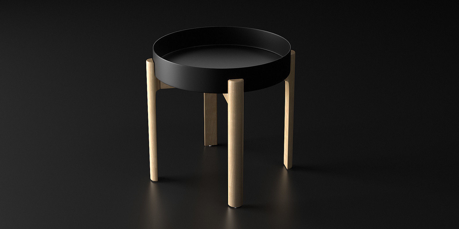 Tables collection two side 3D model_14