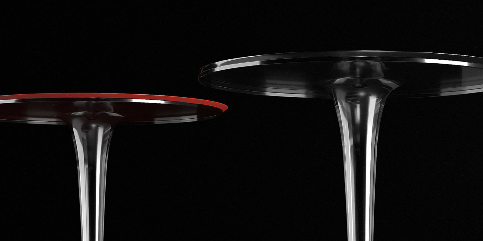 Tables collection two side 3D model_60