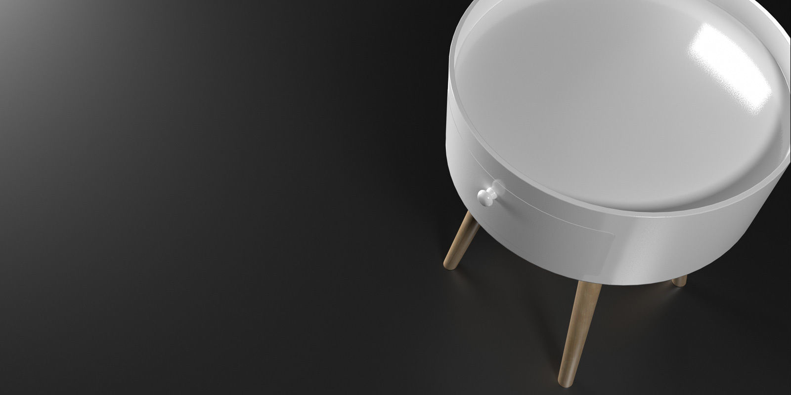 Tables collection two side 3D model_48