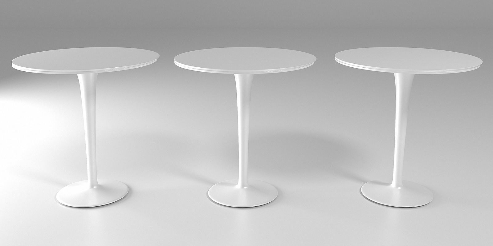 Tables collection two side 3D model_59