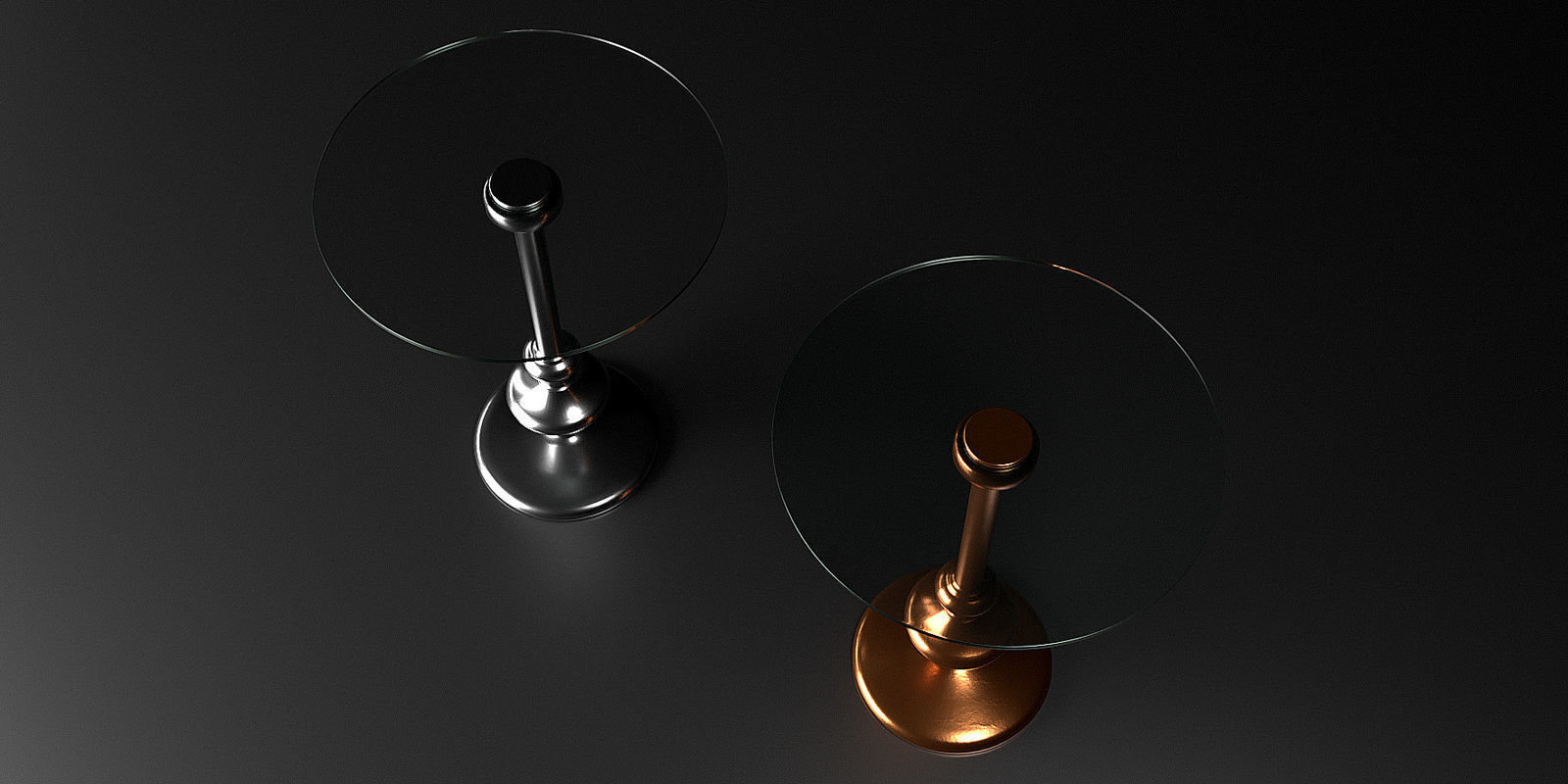 Tables collection two side 3D model_34