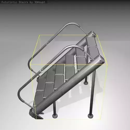 Futuristic Stairs - 20 - Basic Textures