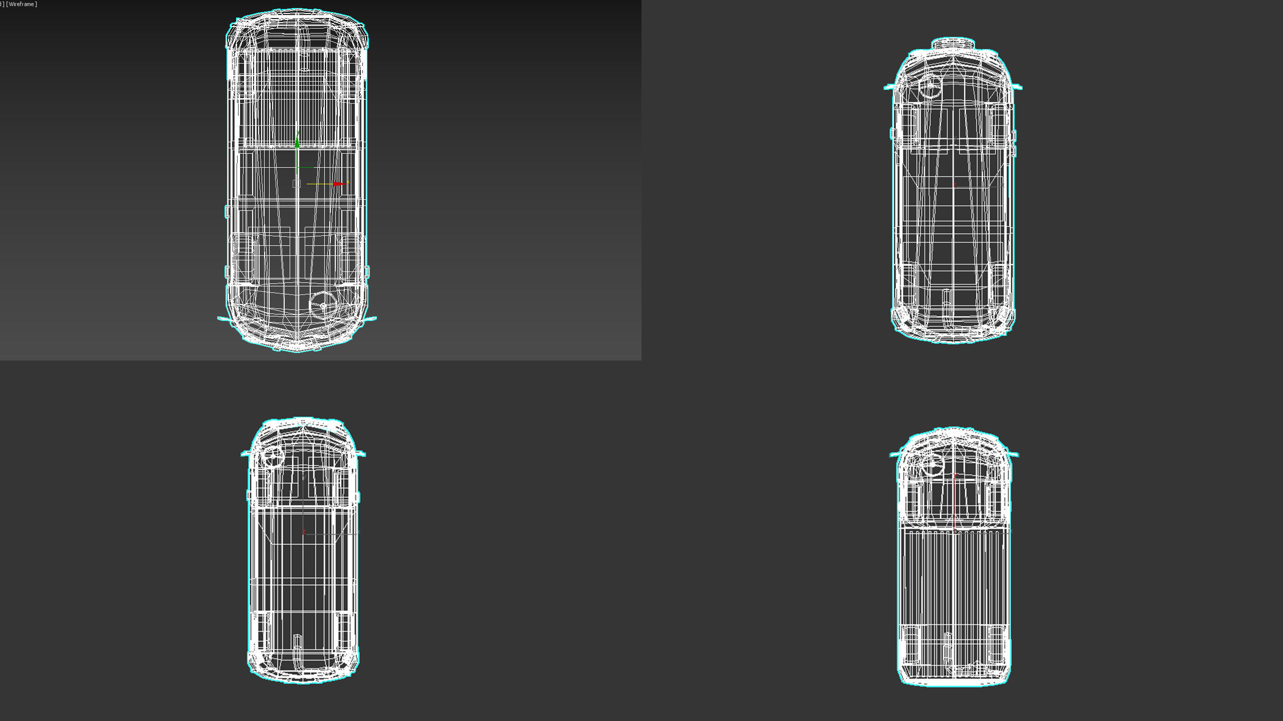 Low-Poly Cartoon Camper Pack 3D Model Collection_16