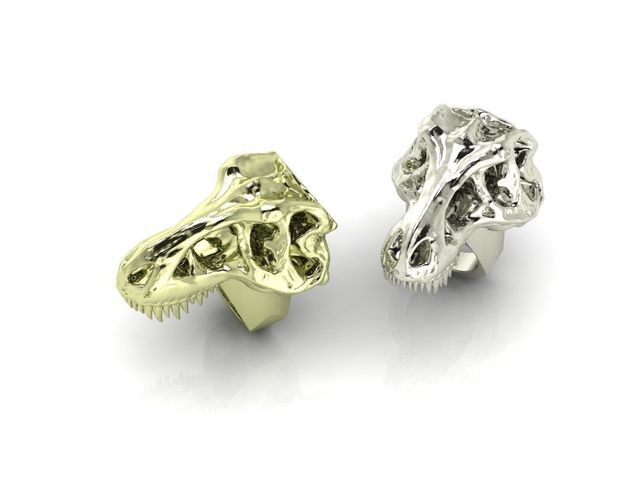 T Rex Ring 3D print model