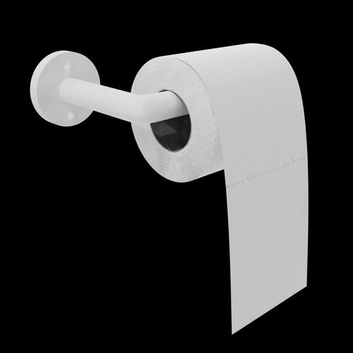 Toilet paper roll 3D model