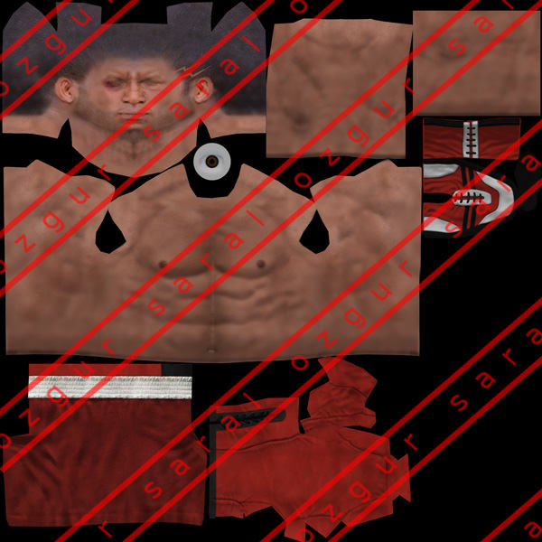 Boxer v1 Low-poly 3D model_7