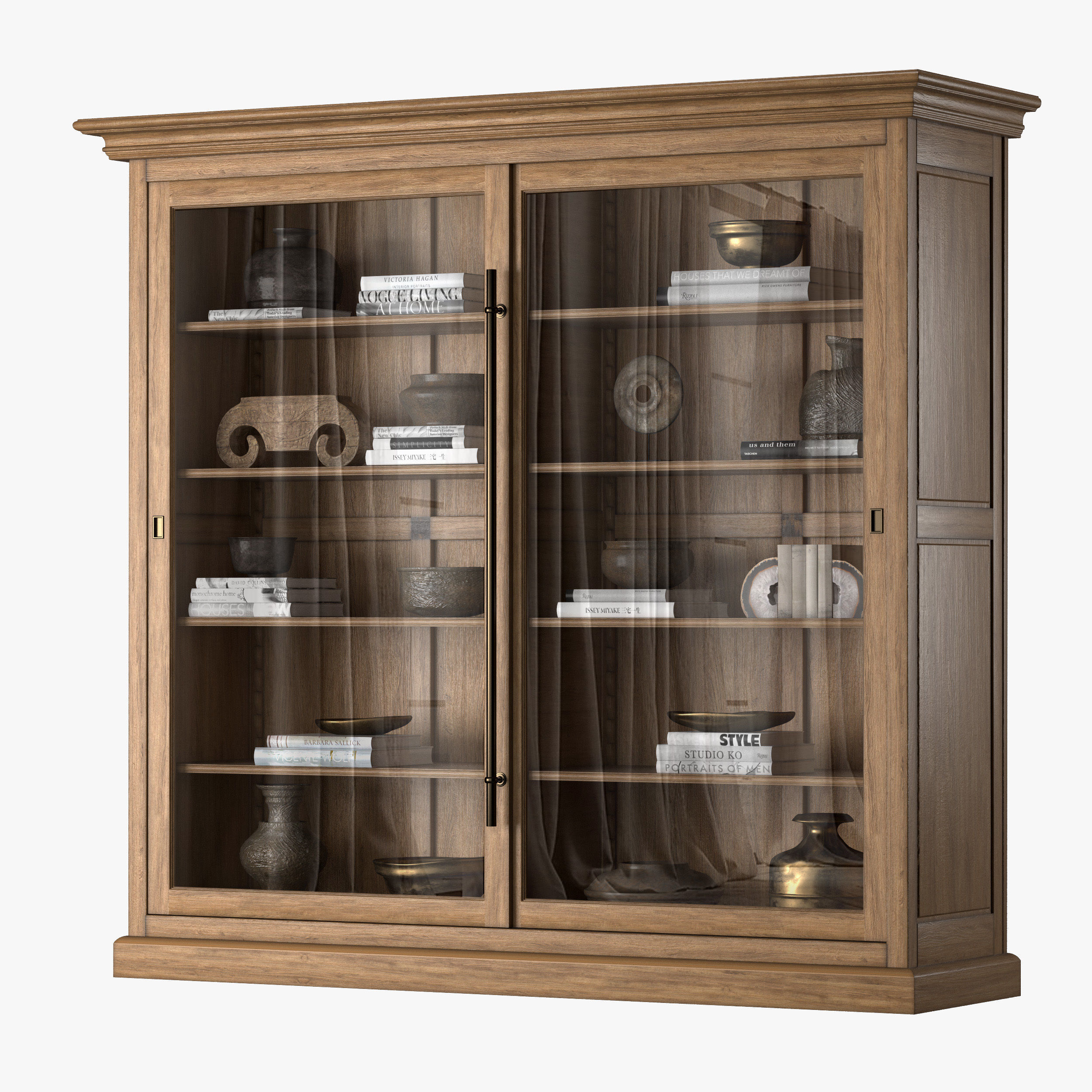 Double Vitrine 3D model_5