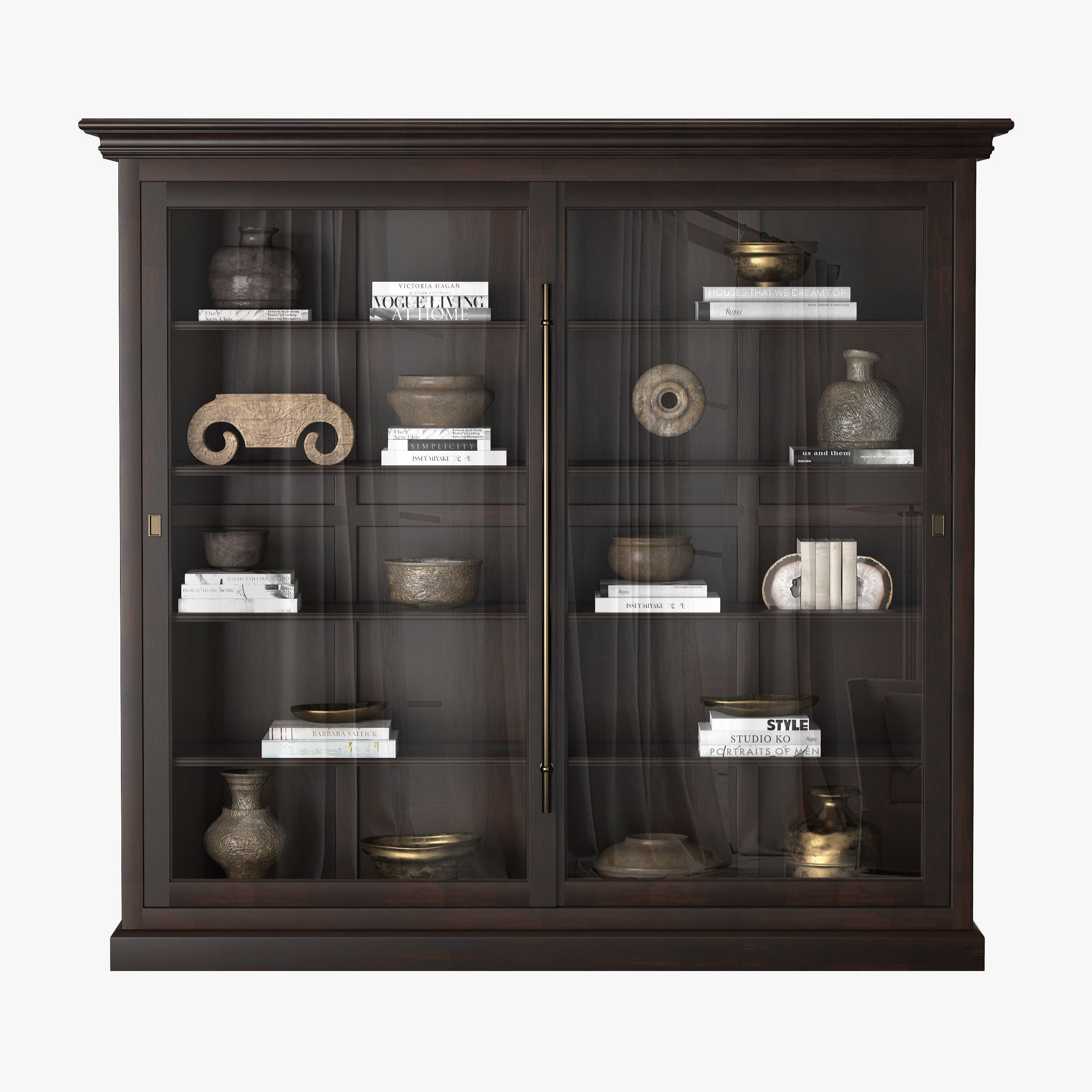 Double Vitrine 3D model_6