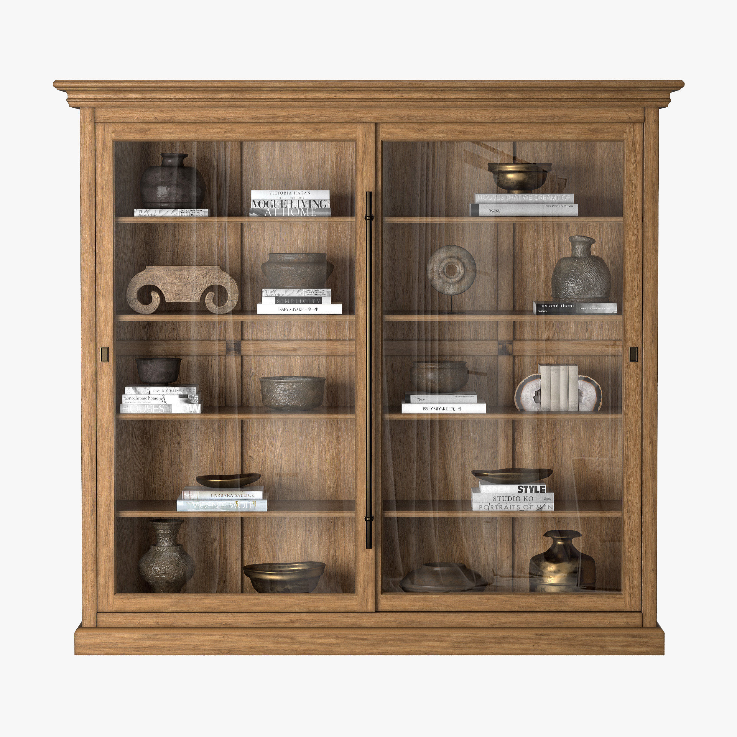 Double Vitrine 3D model_8