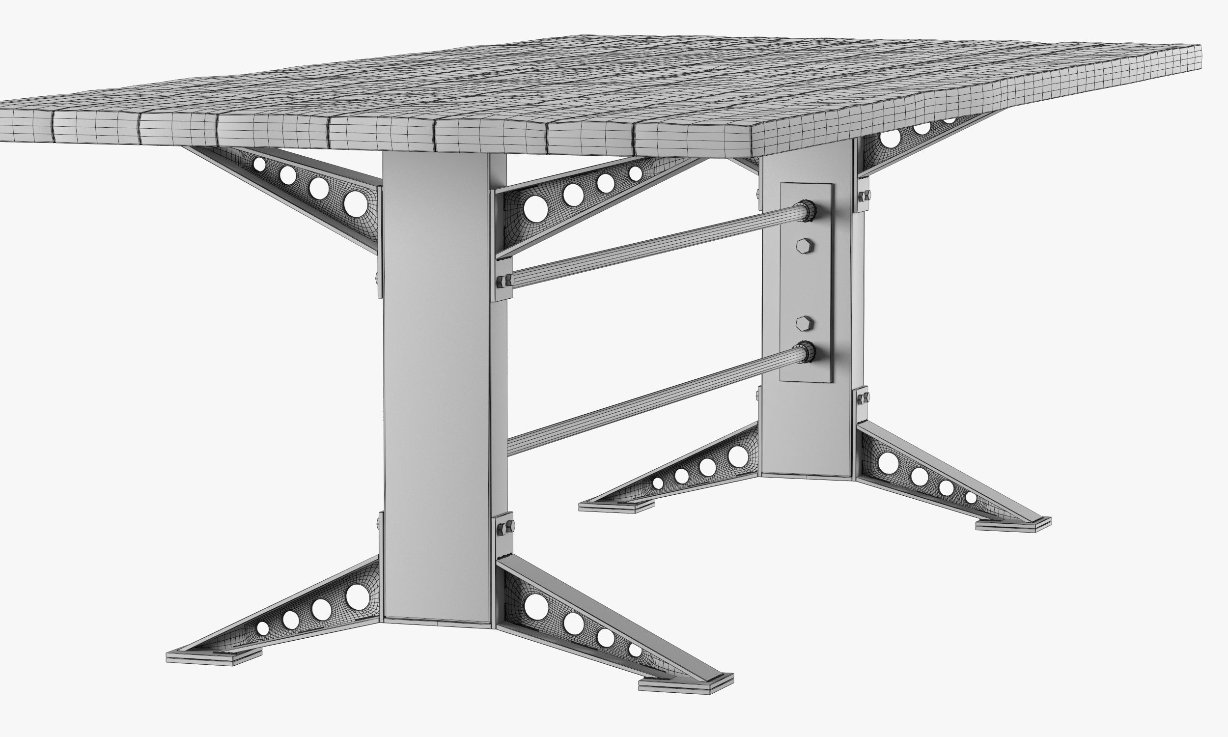 Graz Table 3D model_5