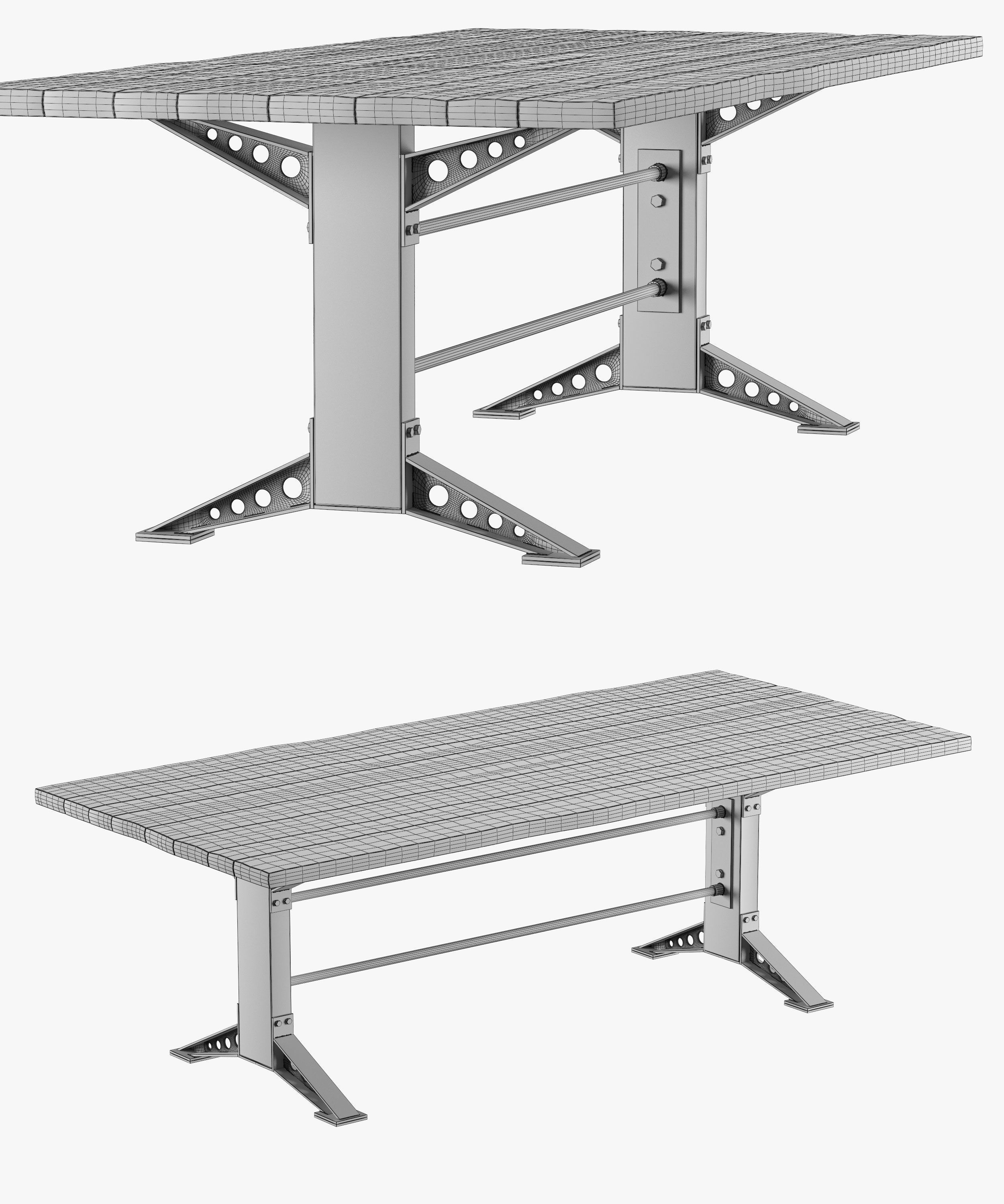 Graz Table 3D model_6
