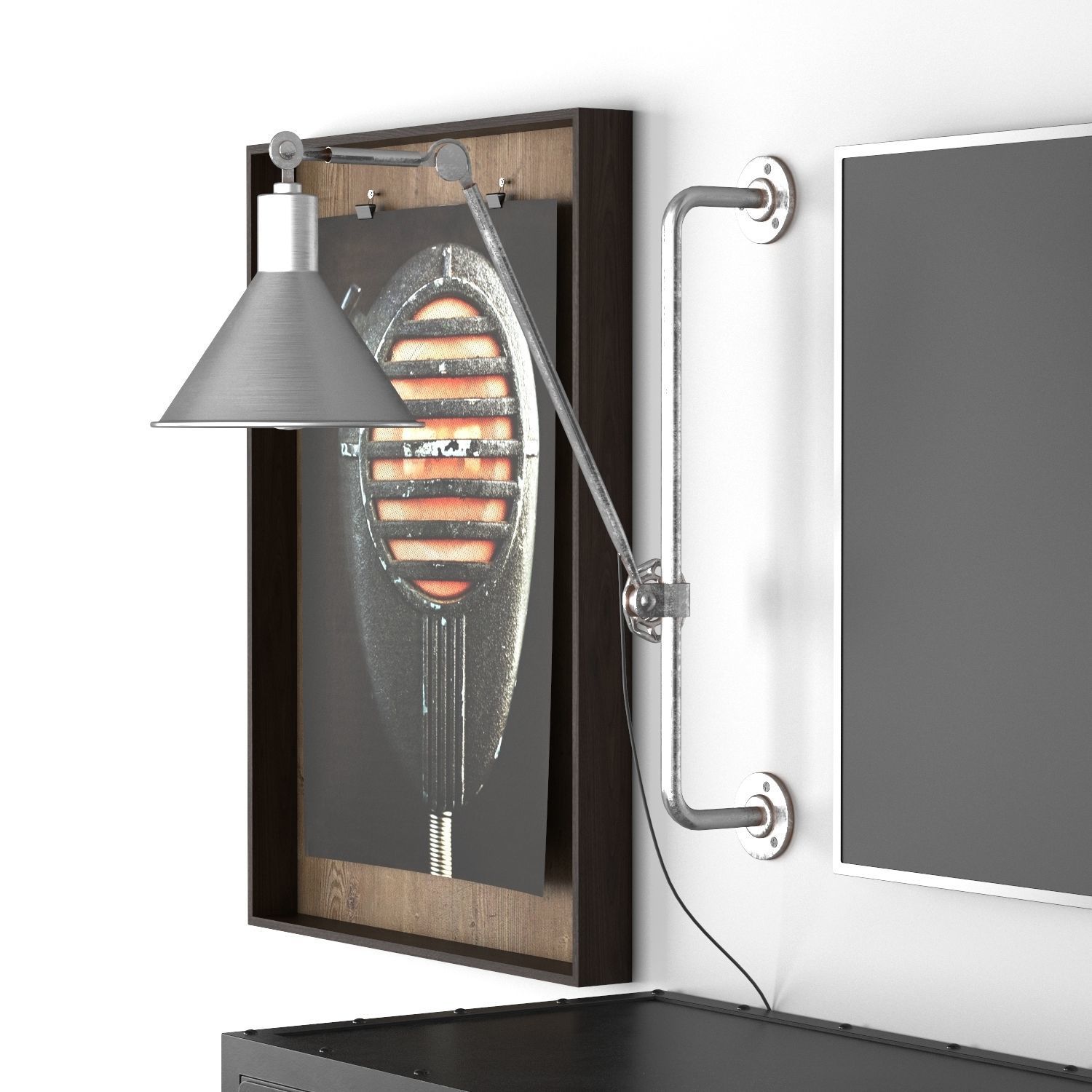 Console Hopper 3D model_4