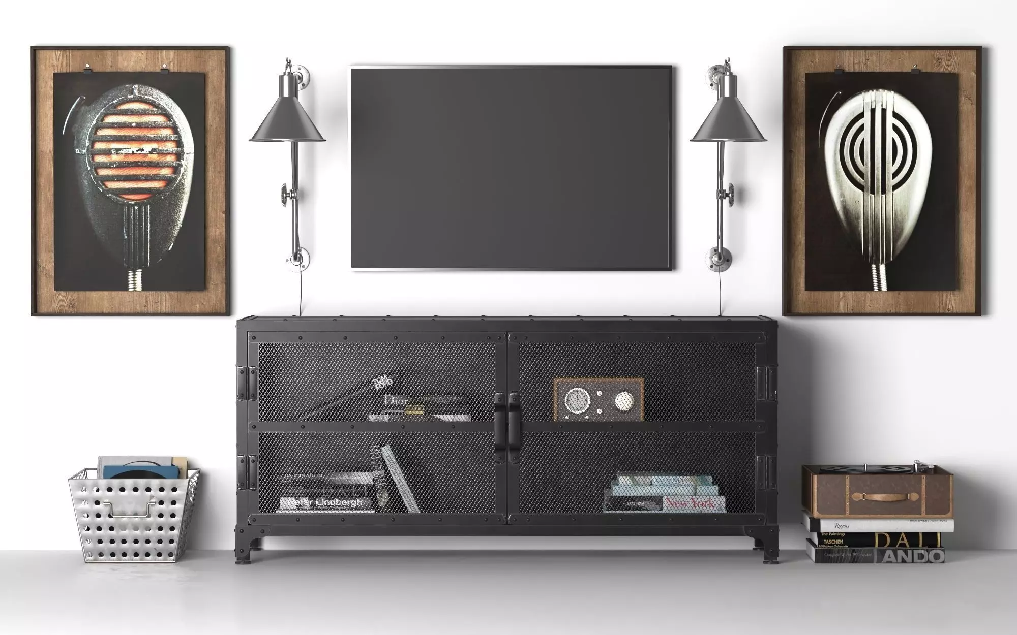 Console Hopper 3D model_0