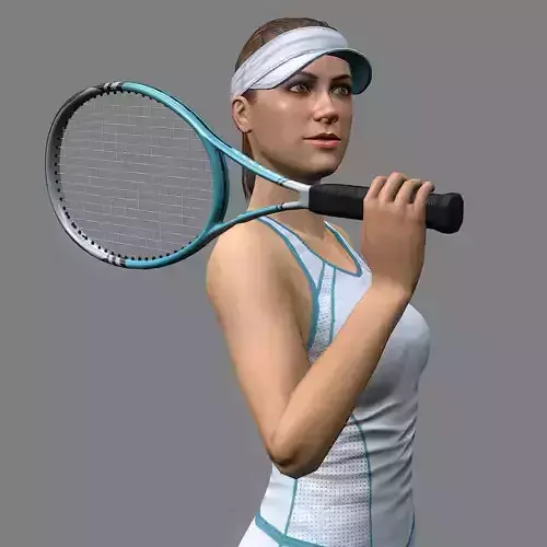 Tennis Player Girl