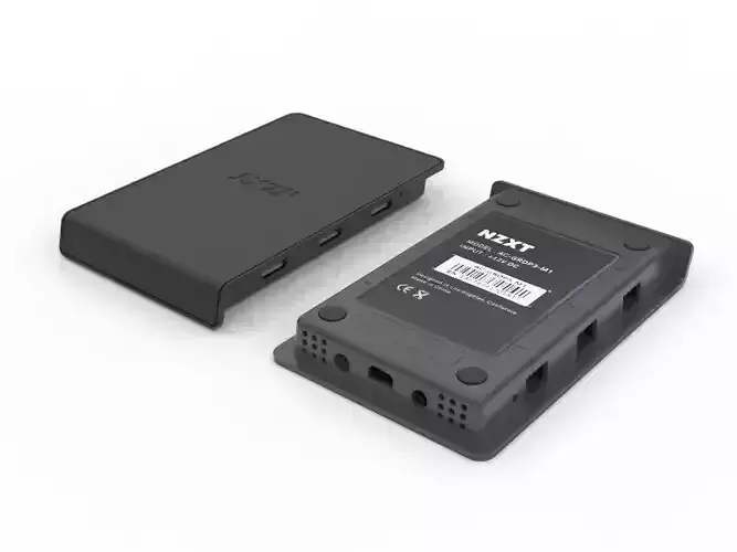 NZXT Grid Plus V3 Fan Controller 3D model