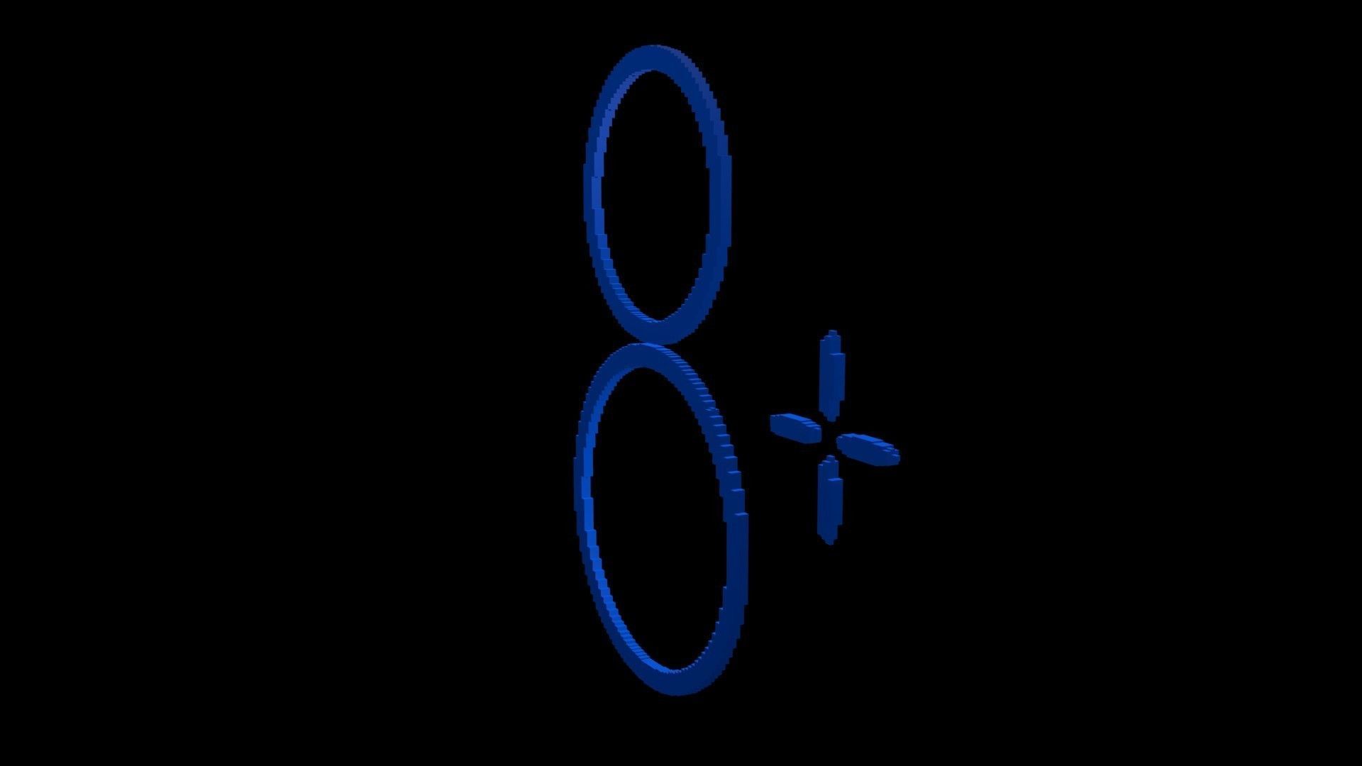 Eight plus voxel 3D model_6