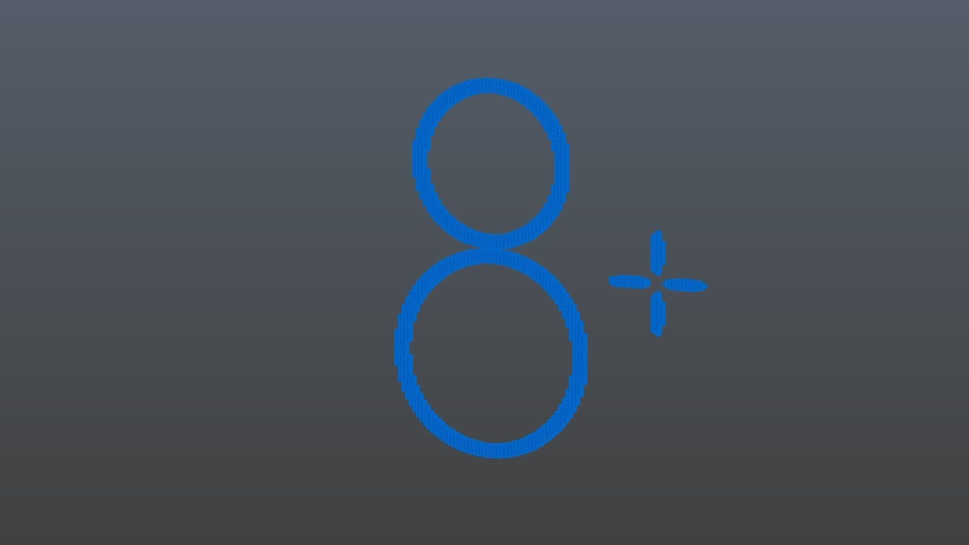 Eight plus voxel 3D model_9