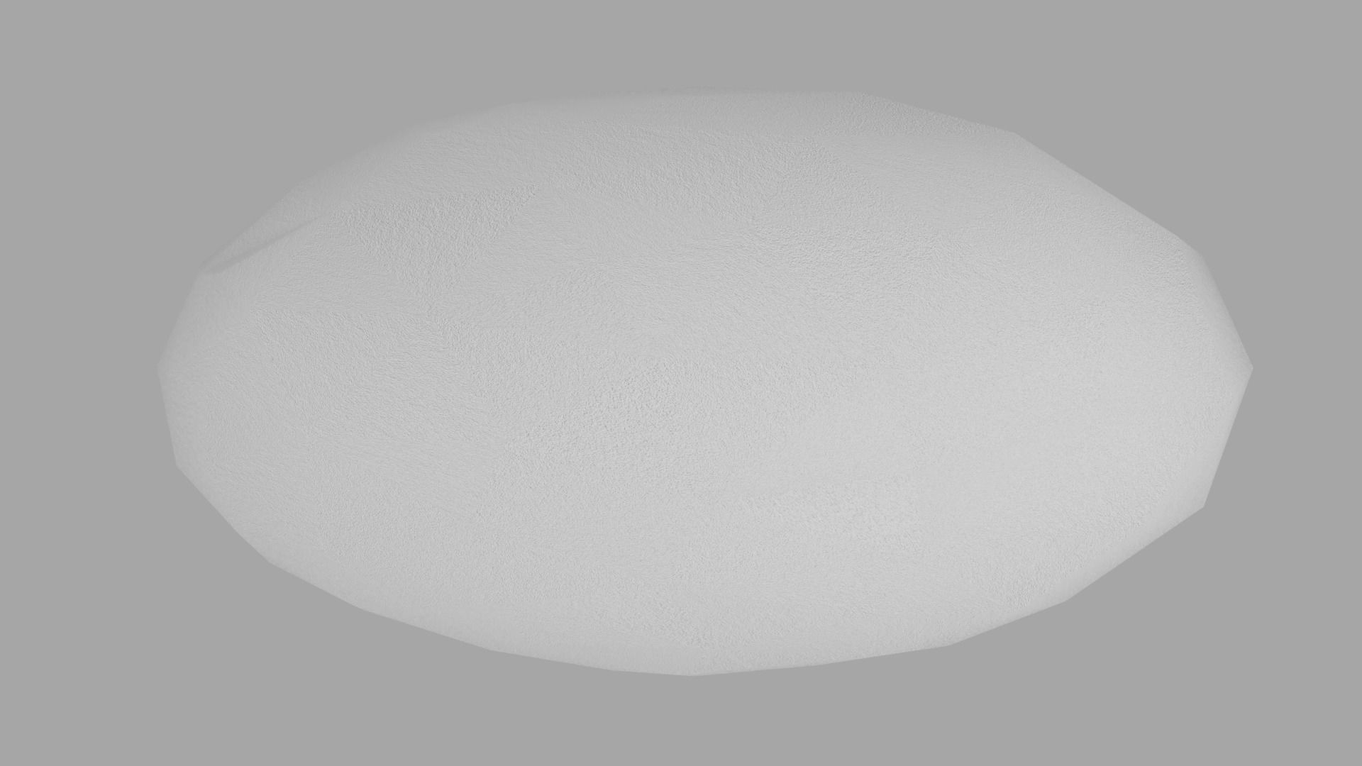 Snowball with Shapes LOW POLY Low-poly 3D model_2