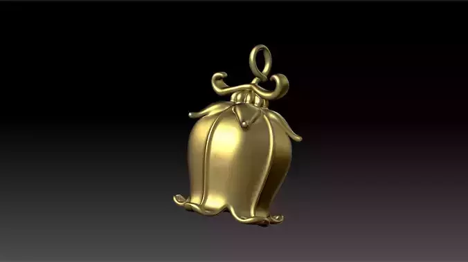 bell flower pendant 