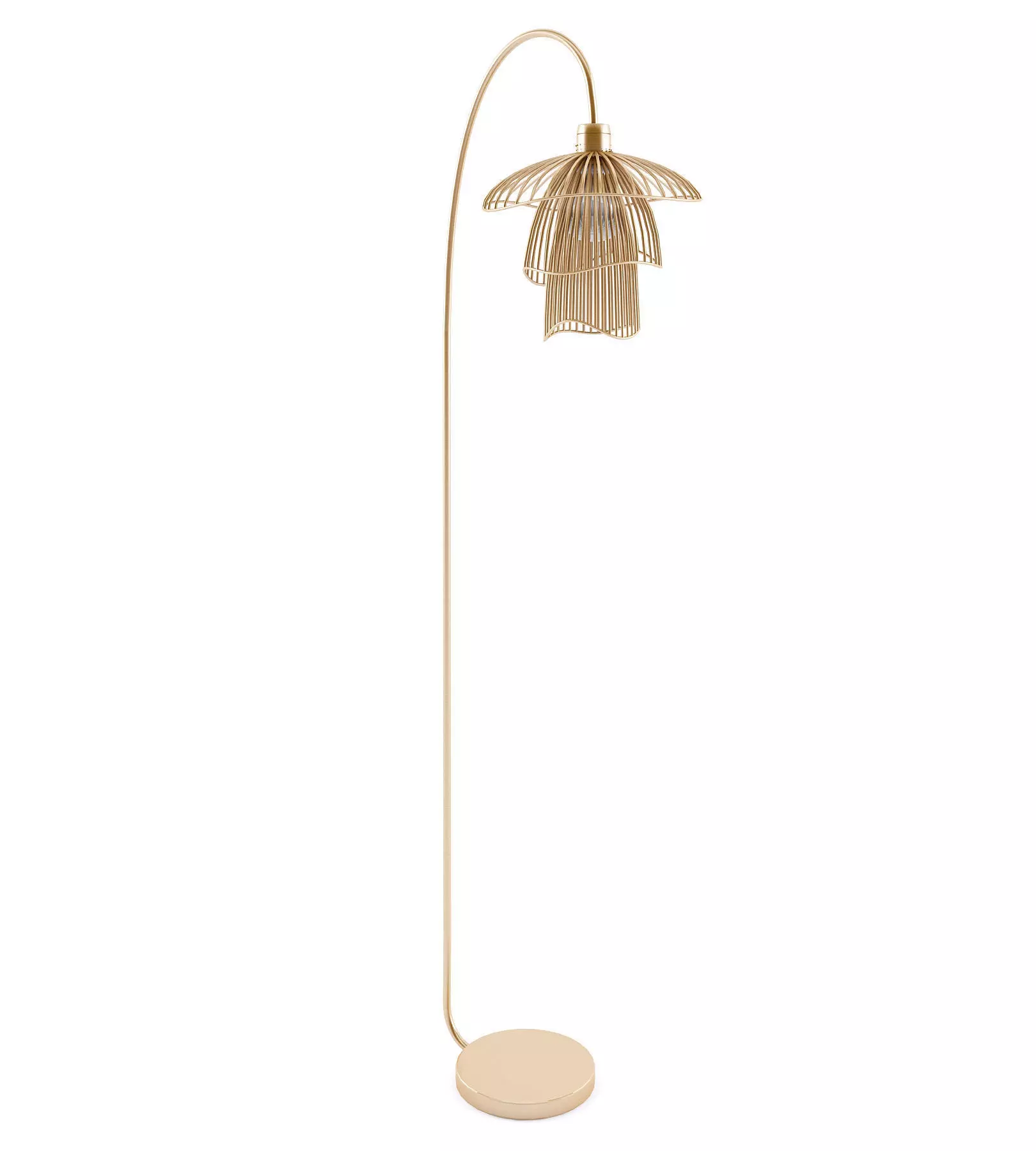 PAPILLON Floor lamp By Forestier design 3D model
